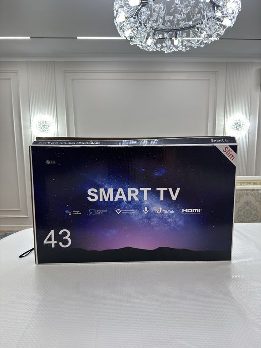 Телевизор смарт,даже не открыли,новый,не исползованный ,с гарантие!!!