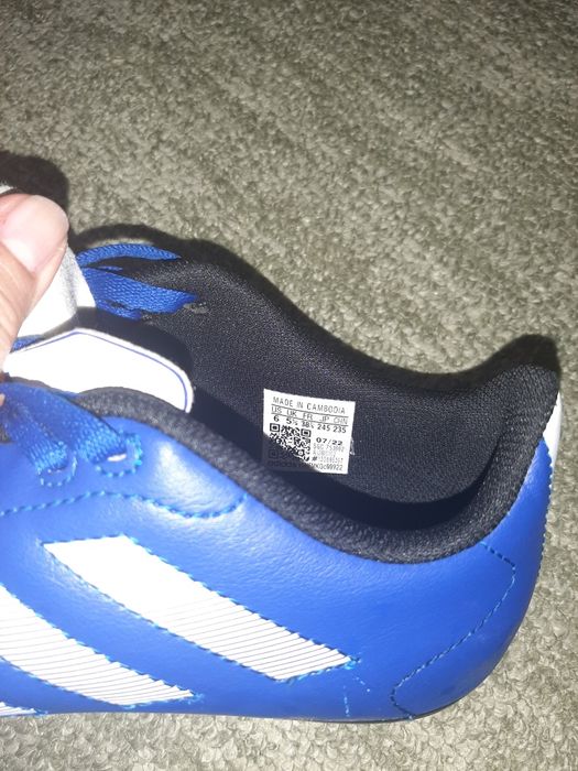 Ghete fotbal Adidas 38 2/3
