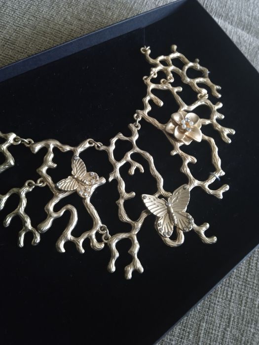 Дамско позлатено колие