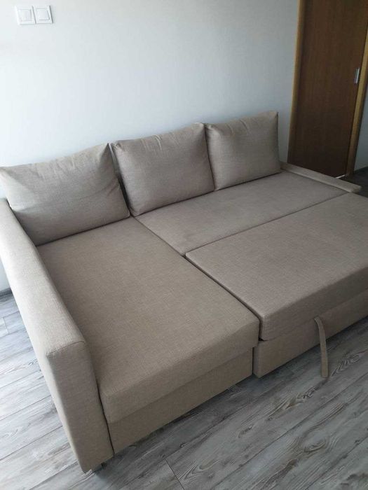 ъглов разтегателен диван с ракла IKEA