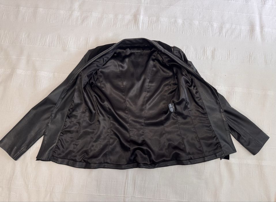 Geaca piele Elie Tahari , size S