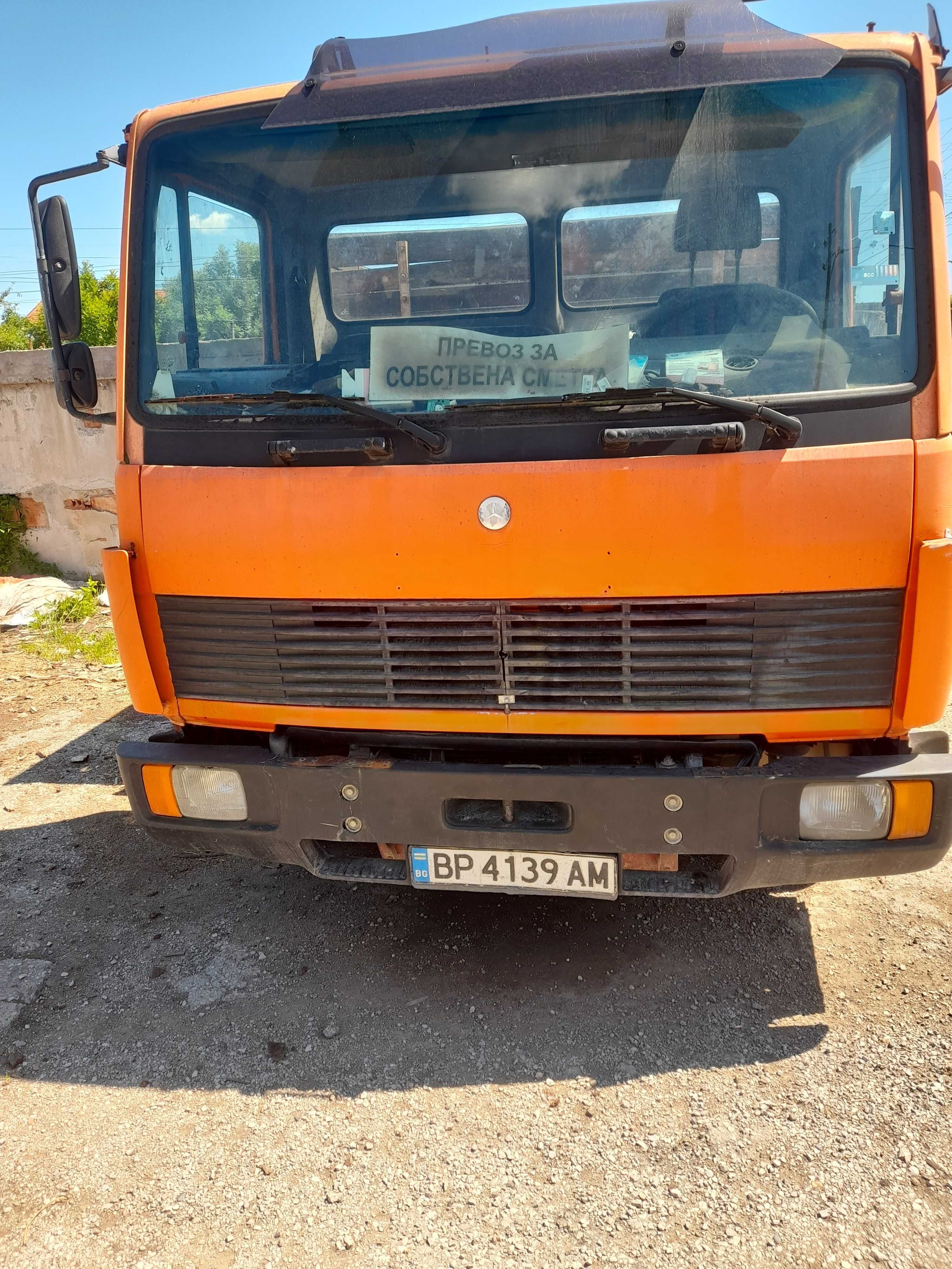 мерцедес 814 самосвал