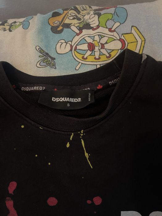 Bluză Dsquared2 DSQ – Paint Splatter Edition