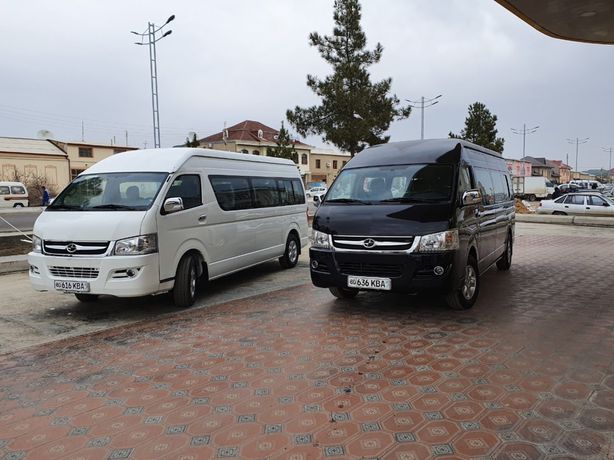 Услуги микроавтобусов по всему Узбекистане!