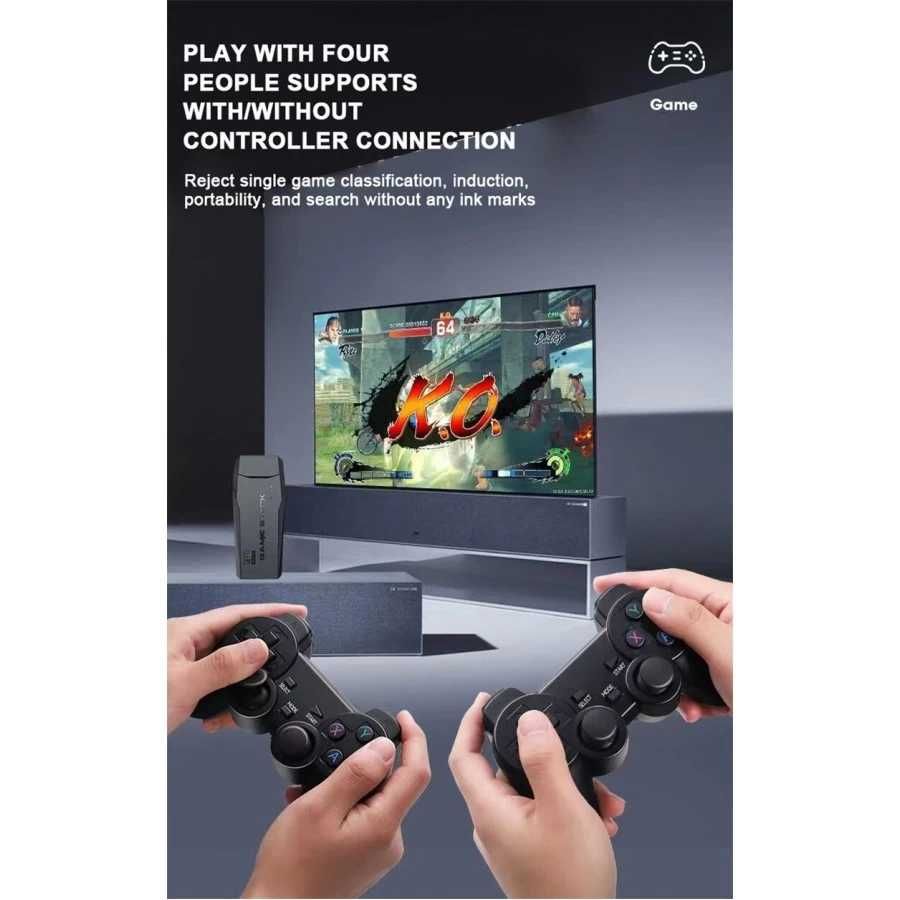 Ретро Конзола вградени 20 000 игри 4K HDMI  игра безжични джойстици