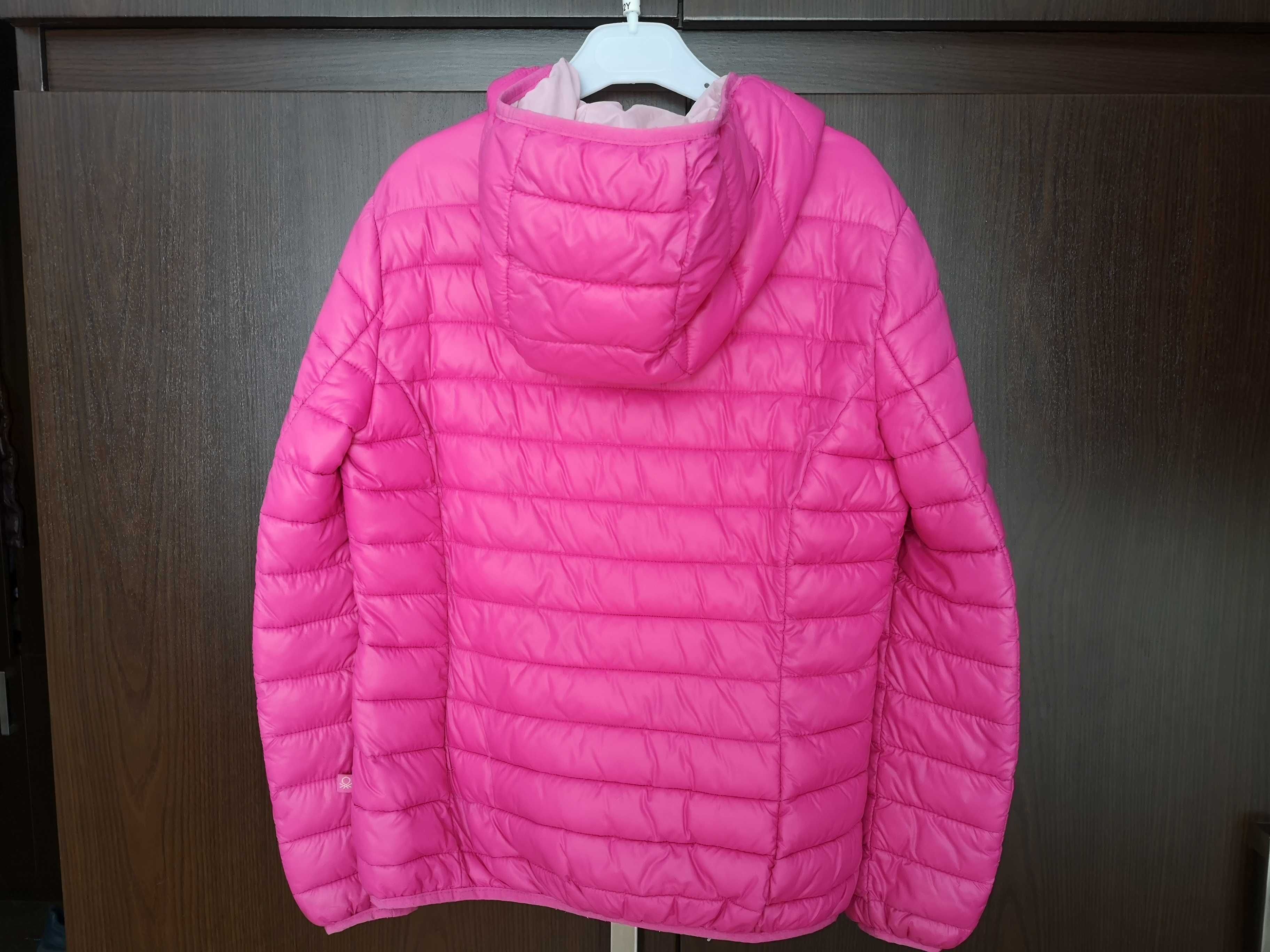 Пролетно яке Benetton-момиче (10-11 г./ръст 150 см) – Цикламено розово
