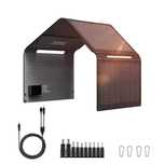 Solar Panel 60W with USB-A, USB-C and DC Output camping pescuit