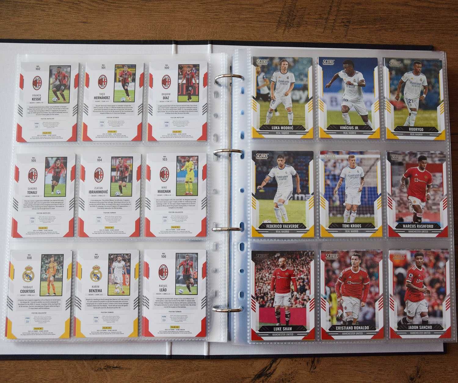 Продавам: Panini колекции Score FIFA 2021/22 & 2022/23 (200 карти)