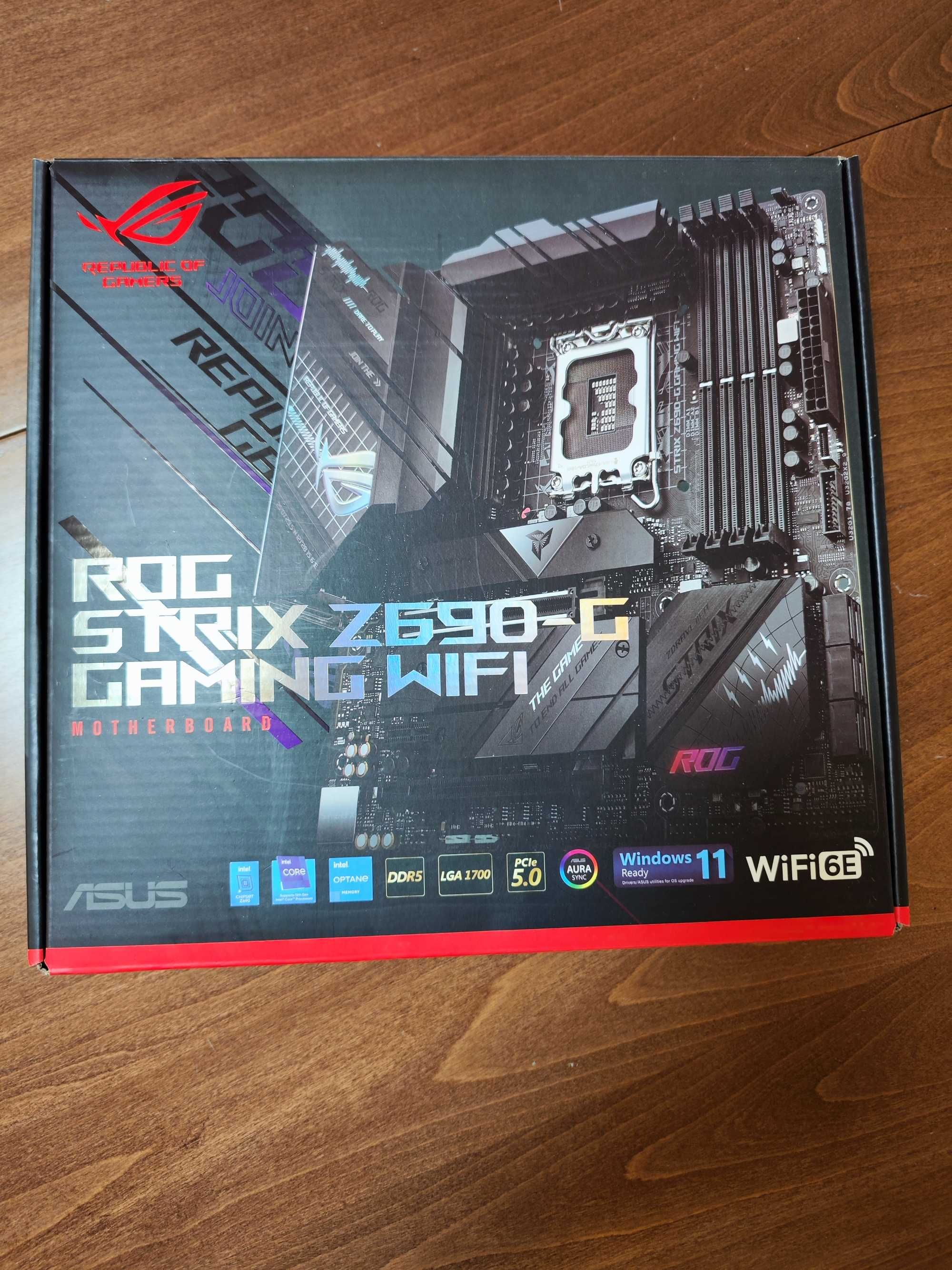 Процесор Intel Core i7-13700K + Дънна платка Asus ROG STRIX Z690-G
