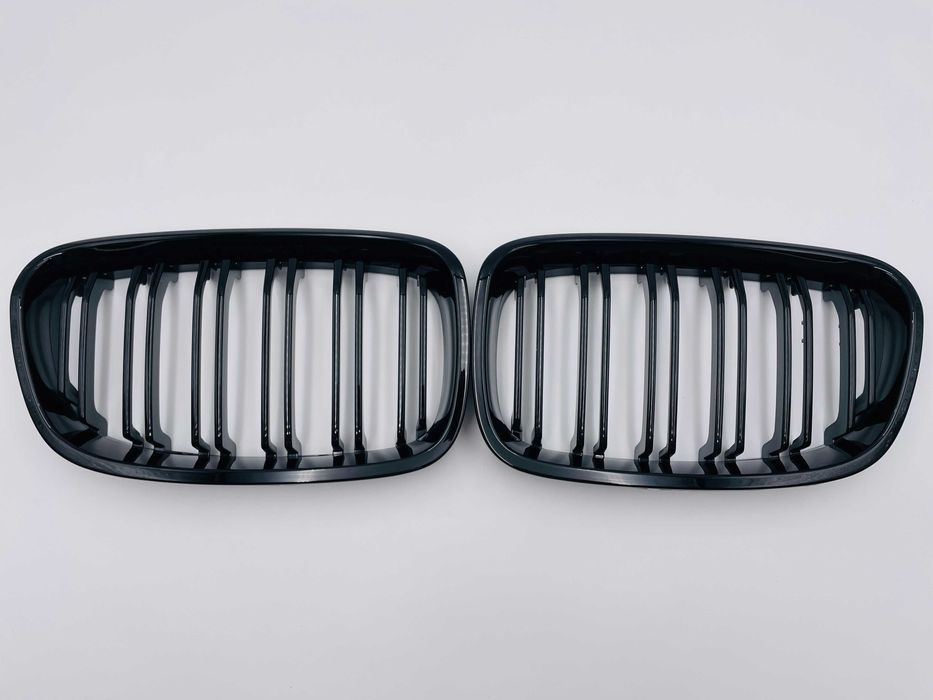 Grila dubla neagra compatibila BMW F20 Seria 1 Nonfacelift