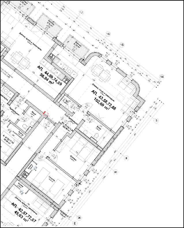 Продава се Тристаен апартамент в София, Център - 101 кв.м за 1981 €/кв.м - Снимка #1