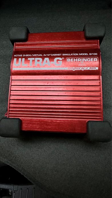 Behringer Ultra GI100 DI box cab simulator