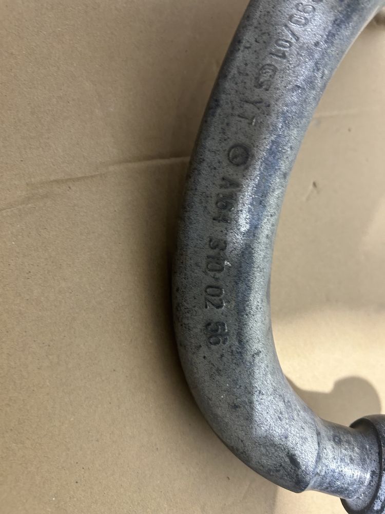 Carlig complet cu cheie Mercedes ML GL a1643100256