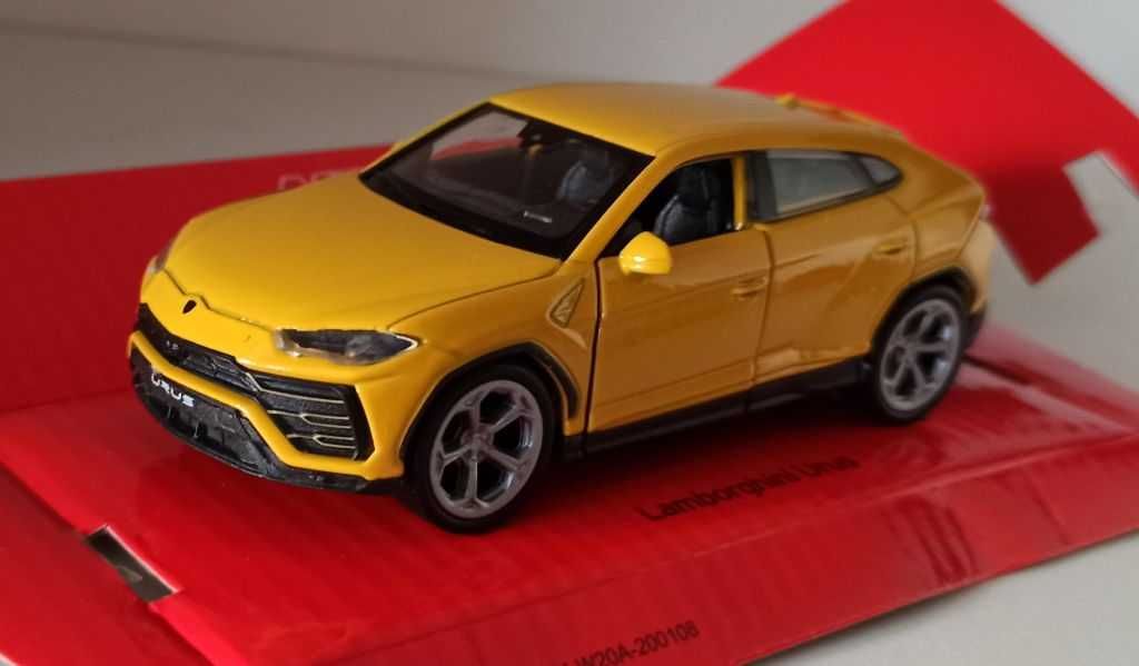 Macheta Lamborghini Urus 2018 galben - Welly 1/36