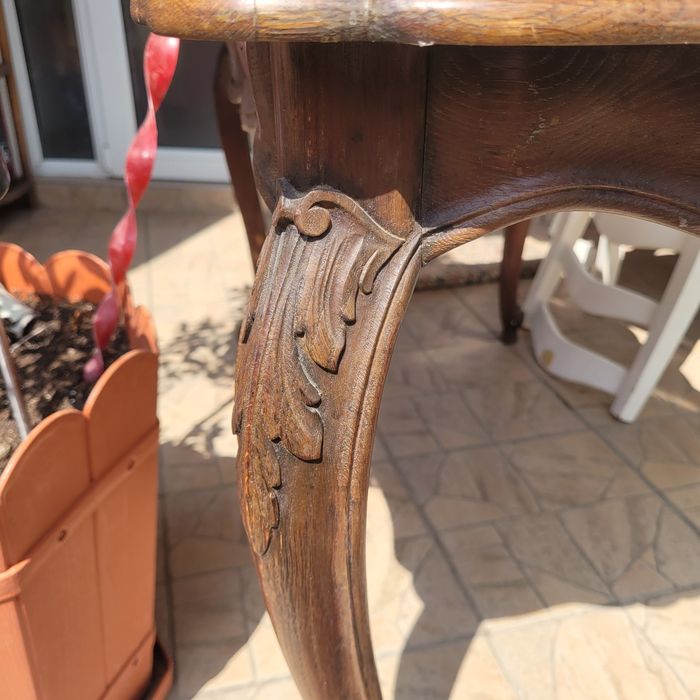 Masa lemn masiv pentru cafea