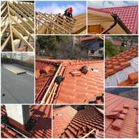 Ремонт на покриви  отстраняване на  течове   покриви улуци керемиди