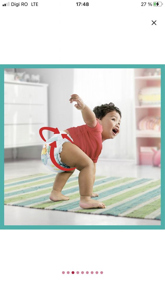 Scutece chilotel PAMPERS Pants XXL Box nr 5, 12-17 kg, 152 buc