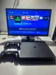 Playstation 4 Слим Фифа 25 Уфс4 Гта5 МК11 2 джойстик