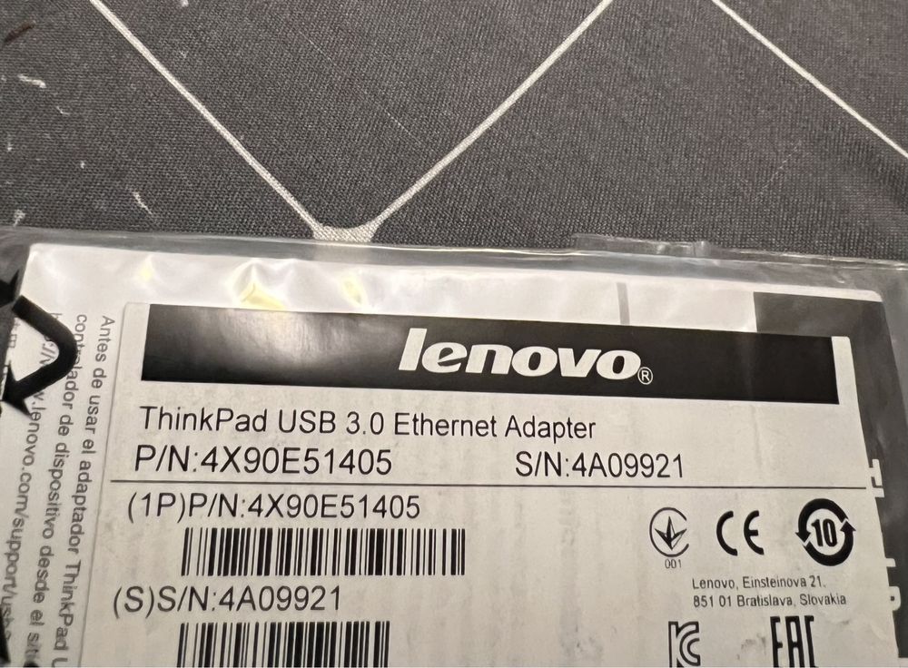 Lenovo USB 3.0 Lan до 1000Mbit Ethernet USB RJ-45