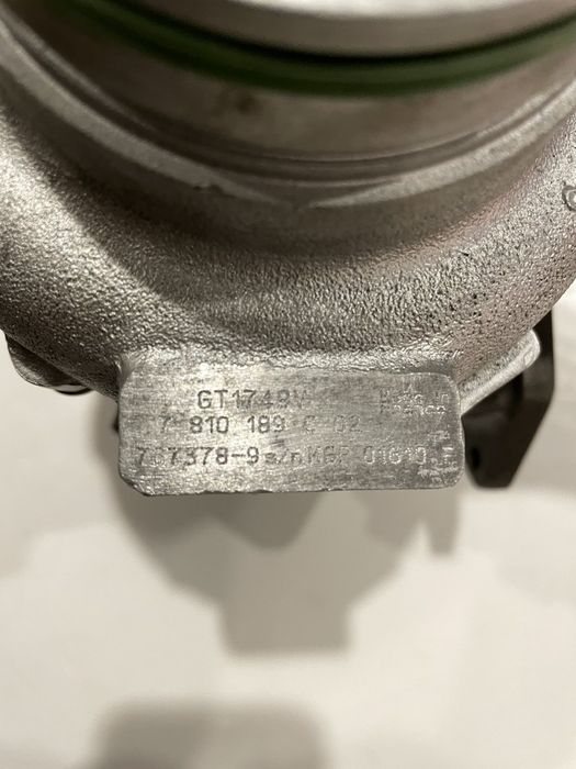 GT1749V за BMW N47D20 90,116,136,143 к.с от 2008 до 2012година