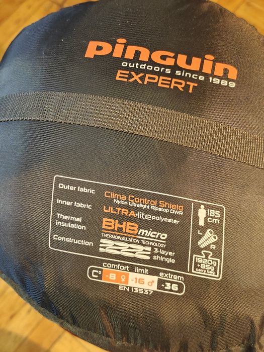 Sac de dormit Pinguin Expert CCS 185 cm
