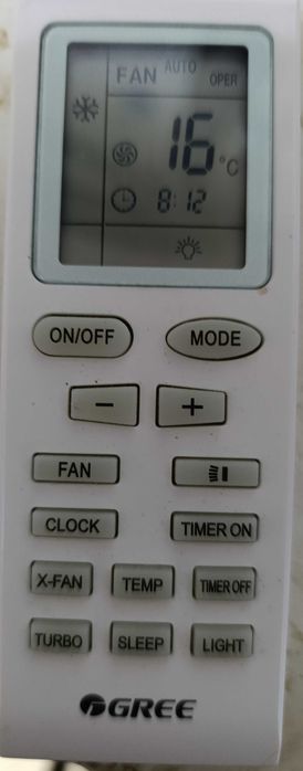 Пульт от кондиционера GREE