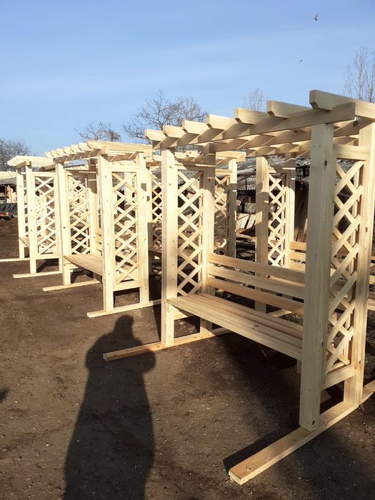 Pergola din lemn