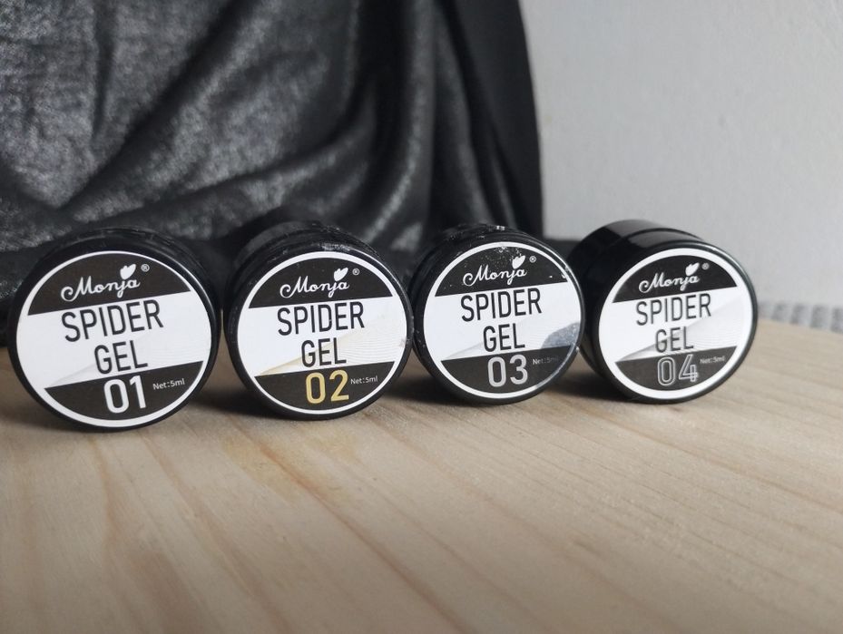 Set 4 Geluri Spider