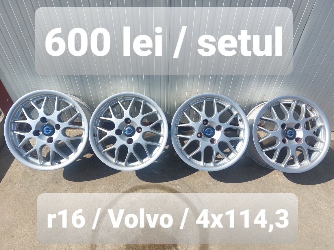 Jante aluminiu originale r16 / VOLVO V40/S40 / 4x114,3