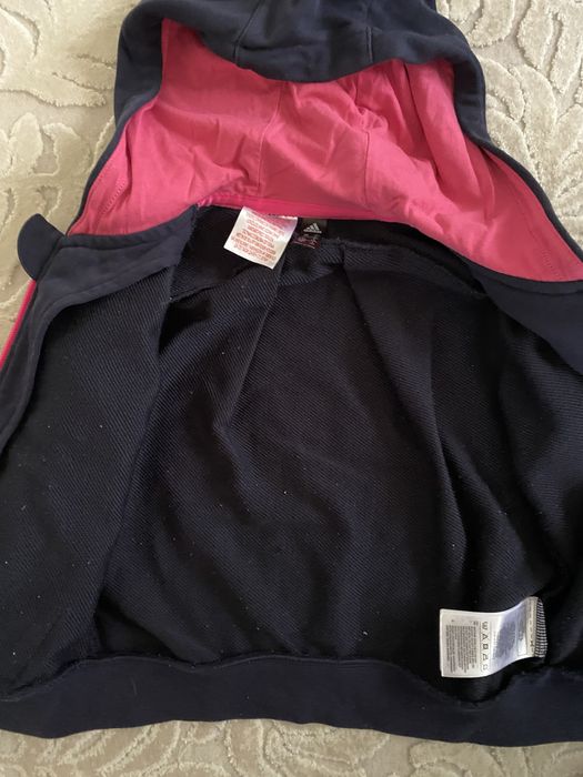 Детски суитчър с цип Adidas, размер 3-4г 104см