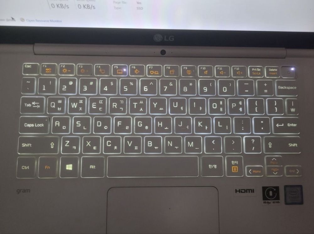LG gram 13dyum Corei 7 7500