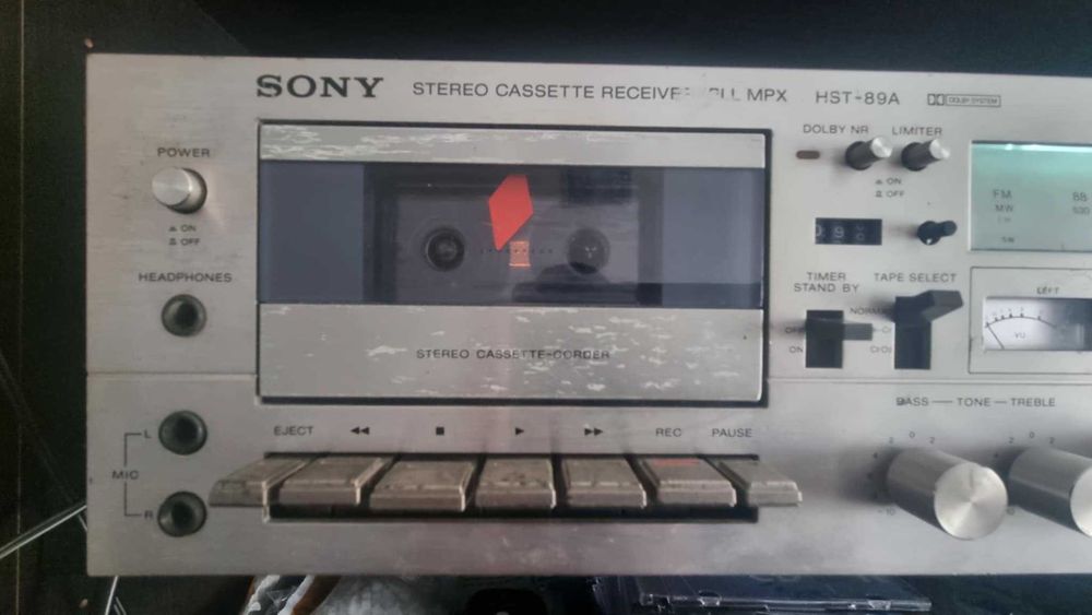 Stereo Cassette Receiver Sony HST-89A