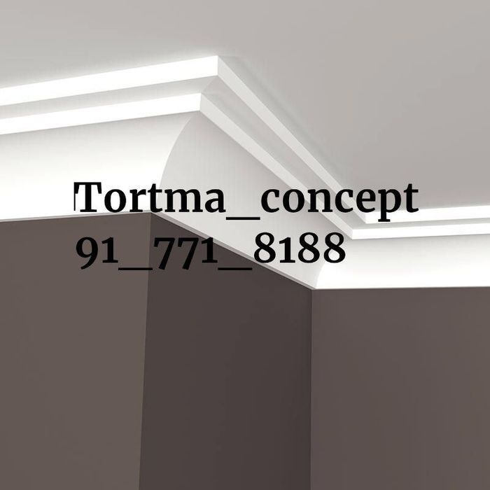 Gips lepka ramka dekor 3d karniz kalonna