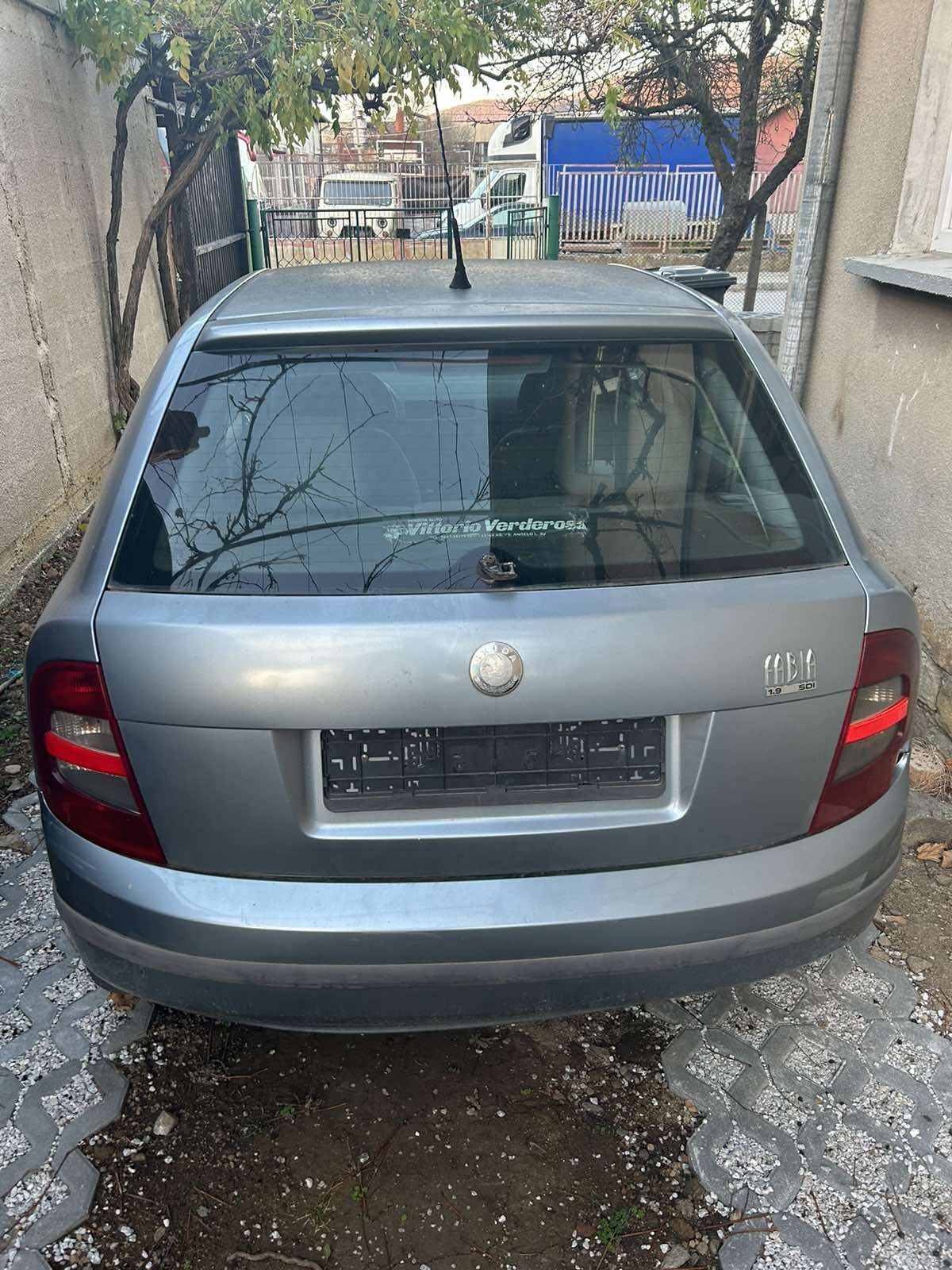 Skoda fabia 1.9sdi на части