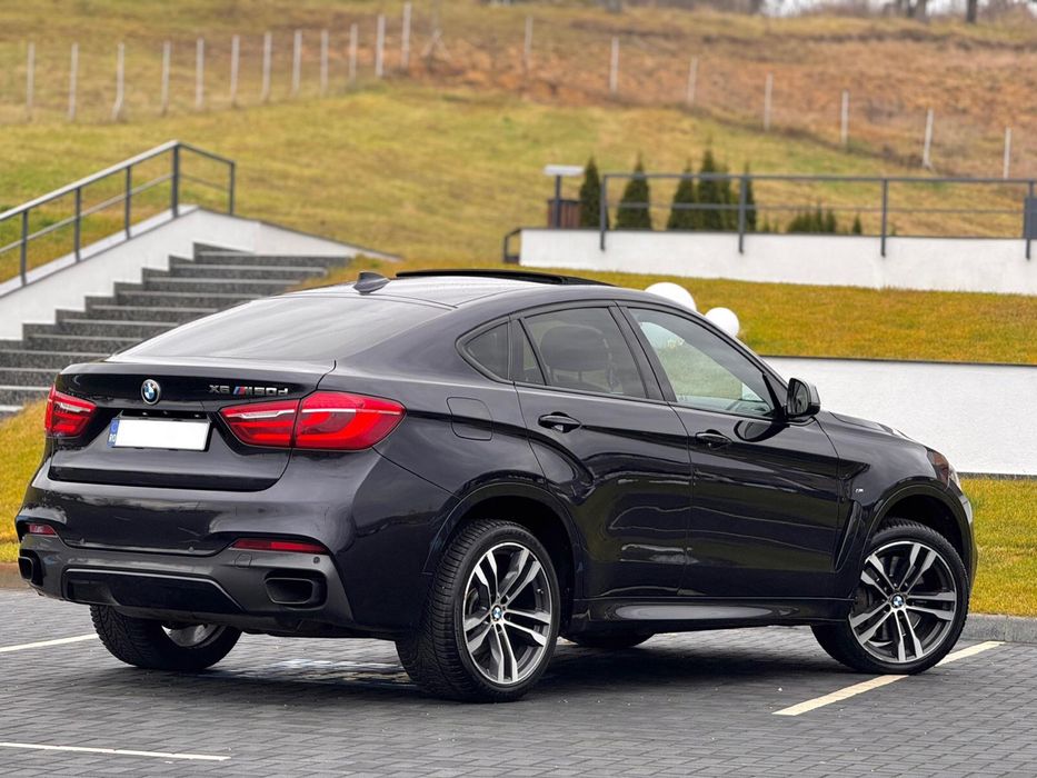 BMW X6 M50D 3.0 diesel 381cp 2015 Pachet M/LED/Trapa/Soft close/FULL