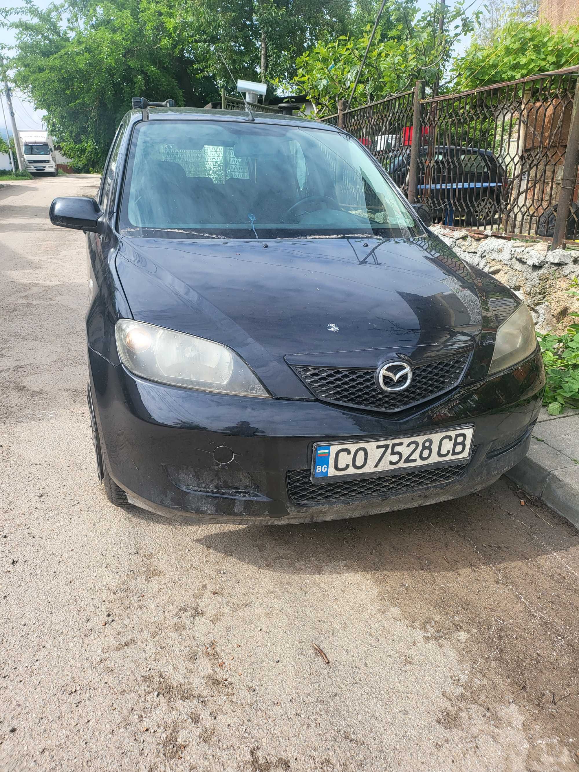 Мазда 2 за части 1,25 бензин ММ