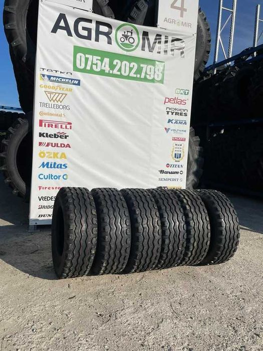 100/75-15.3 Anvelope noi Armour 10-15 Cauciucuri cu 12pr groase