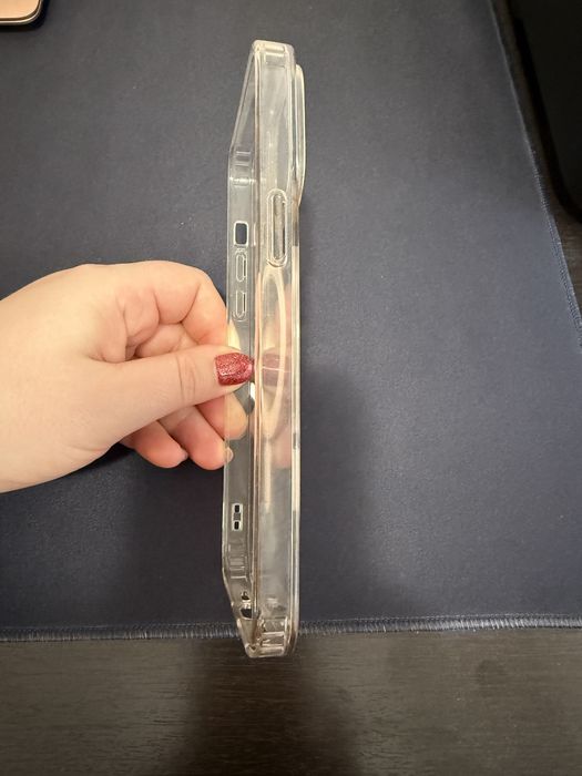 Carcasa transparenta iPhone 14 Pro Max, ca noua