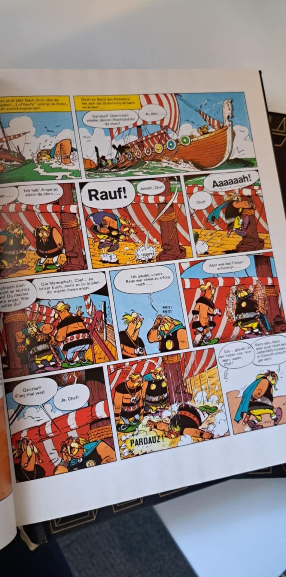 Asterix Obelix немски антикварни комикси+6 тома друго издание