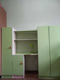 Шкаф детский, светоло- зеленый