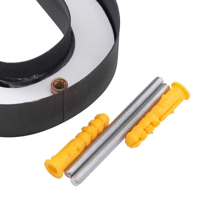 Numar casa, usa, gard, 3d, modern, cifre "0 - 9",  gri-antracit