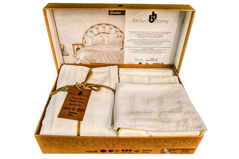 Lenjerie de pat premium 100% bumbac natural gros  (set complet)