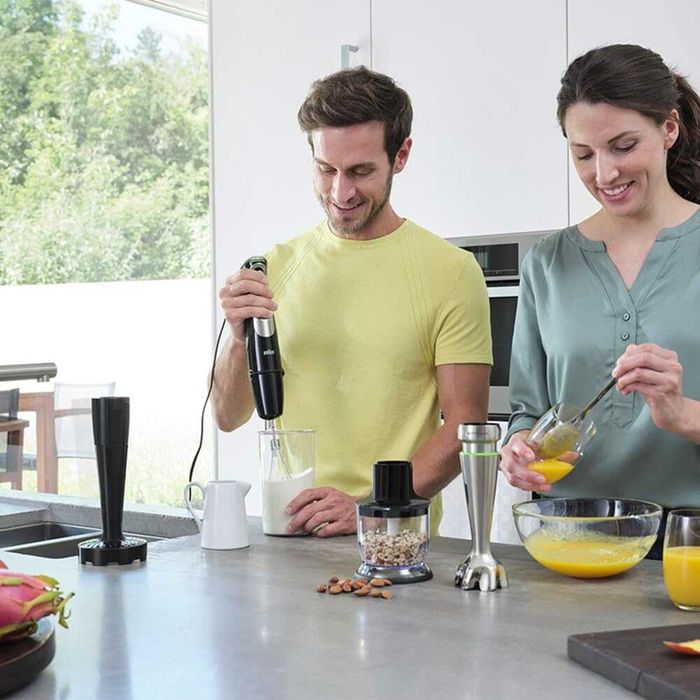 Ръчен блендер Braun MultiQuick 9 5в1, MQ9147X, SplashControl, 1200W