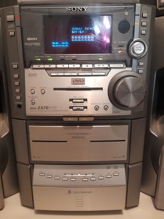 Sony model no. HCS-ZX70 DVD