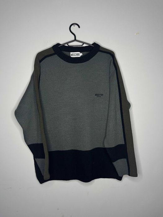 Moschino Sportswear Int Vintage Knitted Sweater Мъжки Пуловер