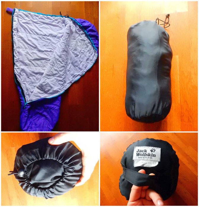 Sac de dormit copii Jack Wolfskin “Born to be Wild”; foarte calduros.