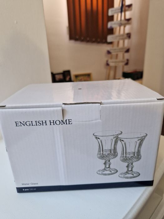 Set pahare elegante din sticlă – 6 bucăți, noi