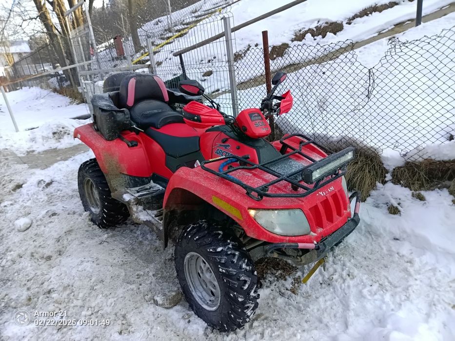 Vând/schimb ATV Arctic Cat cu auto