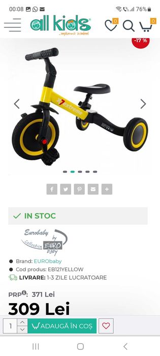 Scaun de masa Chicco Polly Progres 5 in 1, 500 lei
scaun de masă Chicc