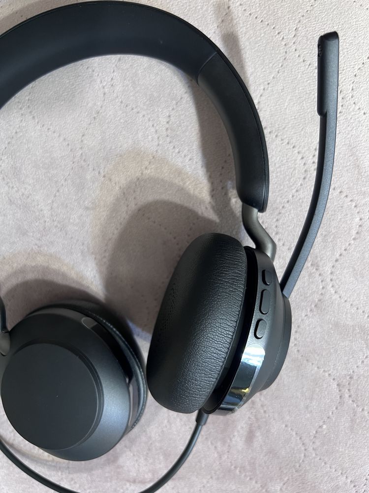 Jabra Evolve2 40 MS Stereo - Headset Ideal pentru Birou